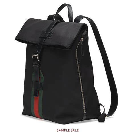 gucci canvas backpack for cheap|gucci techno canvas backpack.